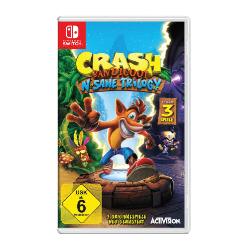 Switch Crash Bandicoot N’sane Trilogy