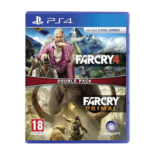 PS4 Far Cry 4 + Far Cry Primal - Double Pack